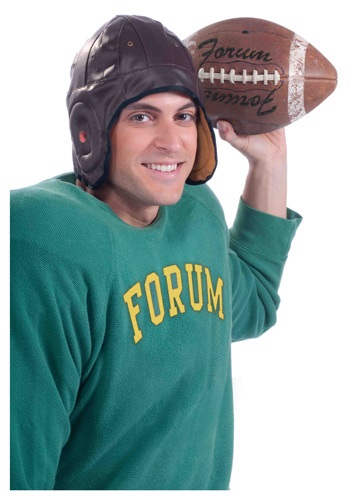 Vintage Football Helmet By: Forum Novelties, Inc for the 2022 Costume season.