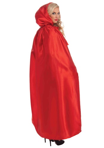 Red Satin Cape -image