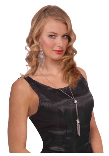 Tassle Flapper Necklace -image