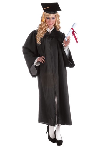unknown Adult Black Graduation Robe