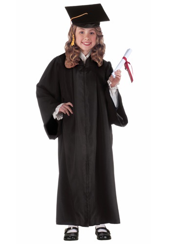 Child Black Graduation Robe -image