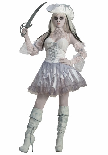Womens Spirit of the Seas Ghost Pirate Costume By: Forum Novelties, Inc for the 2022 Costume season.