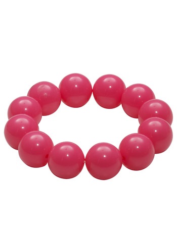 unknown 80's Pink Gumball Bracelet