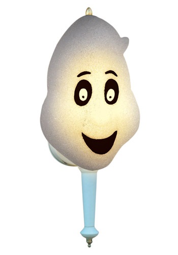 Sparkling Ghost Porch Light Cover -image