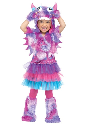 Toddler Polka Dot Monster Costume By: Fun World for the 2022 Costume season.