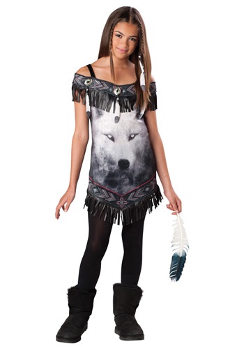 Tween Indian Tribal Spirit Costume By: In Character for the 2022 Costume season.