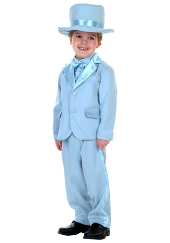 unknown Toddler Blue Tuxedo