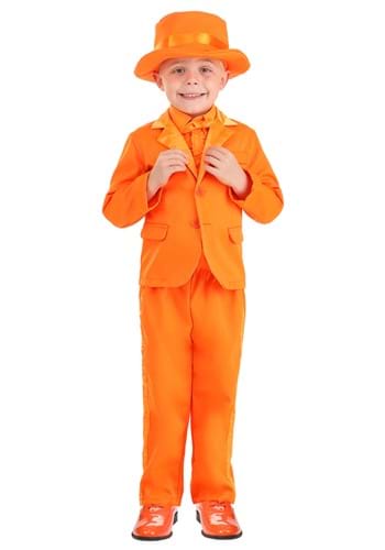 Toddler Orange Tuxedo -image