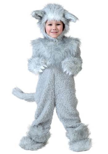 Toddler Wolf Costume -image