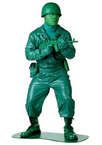 Green Army Man Costume -image