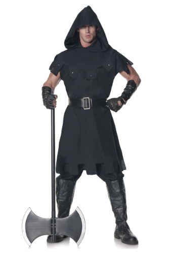 Men's Plus Size Executioner Costume -image