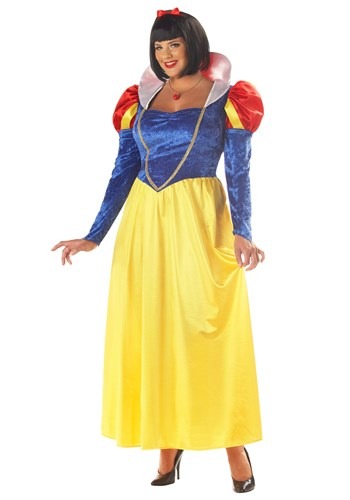 Plus Size Womens Snow White Costume -image