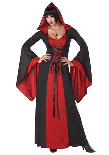 Plus Size Deluxe Hooded Robe -image