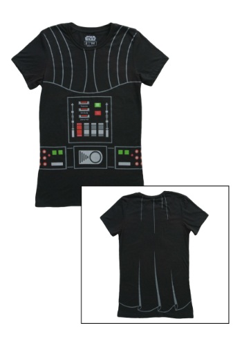 Women's I Am Darth Vader Costume TShirt By: Mighty Fine for the 2022 Costume season.
