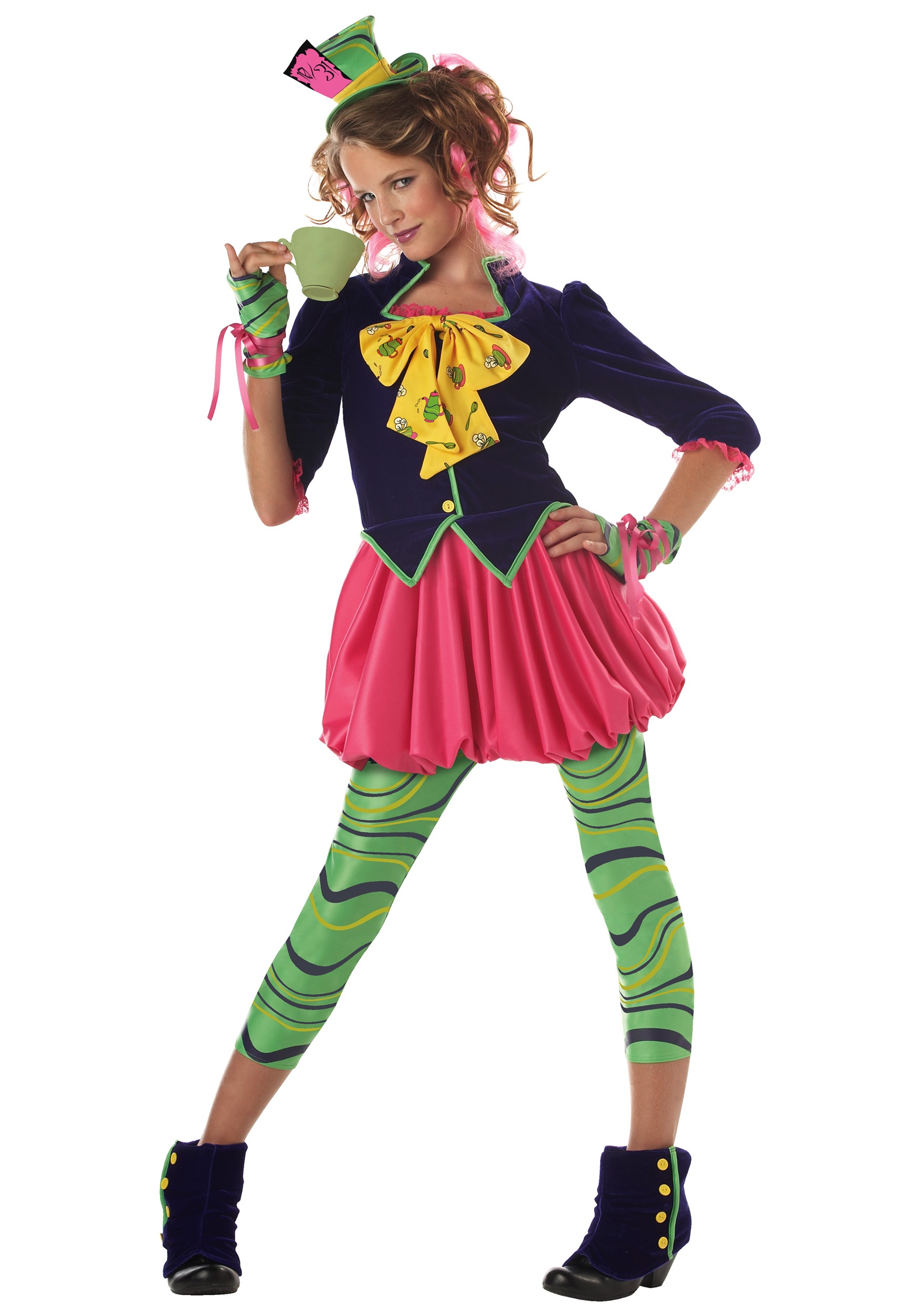Tween Miss Mad Hatter Costume Ebay