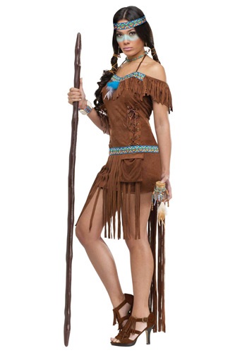 Adult Medicine Woman Costume -image