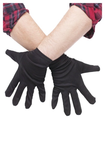 unknown Plus Size Black Gloves