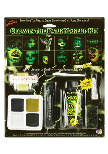 Glow in the Dark Makeup Kit -image