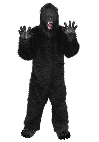 Adult Grizzly Bear Costume -image
