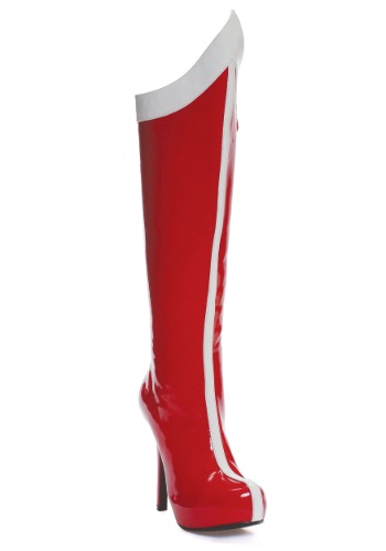 Red and White Superhero Boots -image