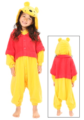 Kids Pooh Pajama Costume By: Sazac for the 2022 Costume season.