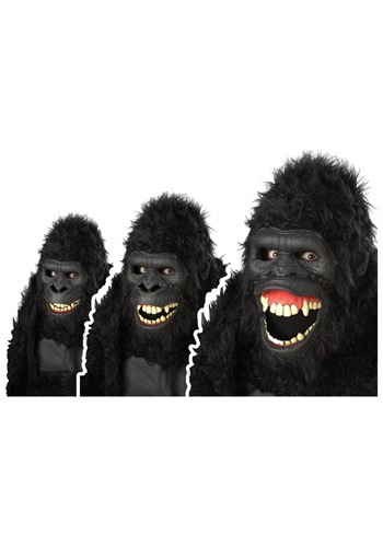 Goin Ape Gorilla Mask -image