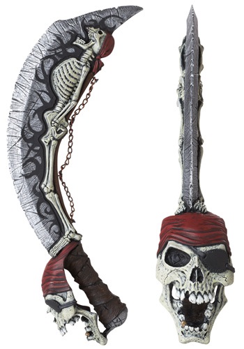 Skeleton Cutlass Pirate Sword
