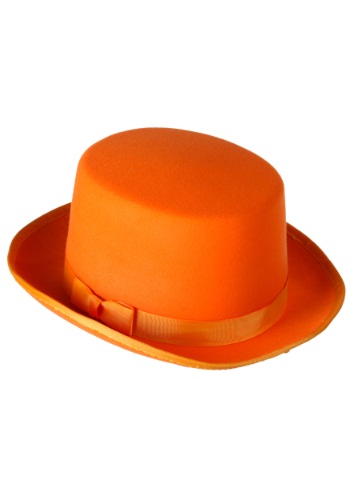 Orange Tuxedo Top Hat -image