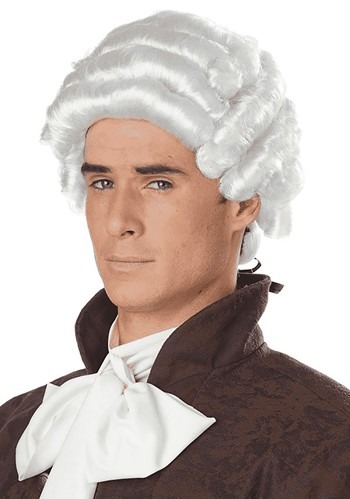 unknown Mens Colonial Wig