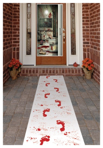 Bloody Footprints Runner By: Beistle for the 2022 Costume season.