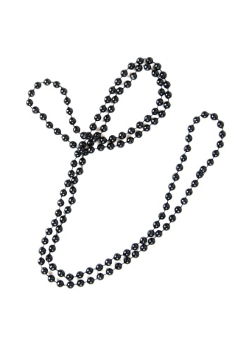 Black Flapper Beads -image
