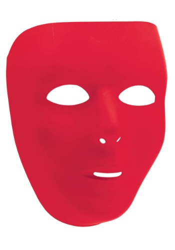 unknown Red Full Face Mask