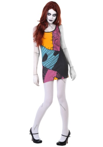 Nightmare Before Christmas Sally Tunic Tank By: Mighty Fine for the 2022 Costume season.
