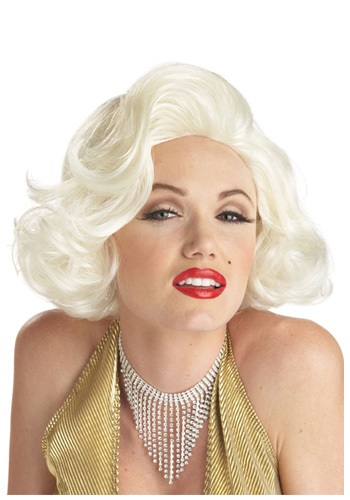 Classic Marilyn Costume Wig -image