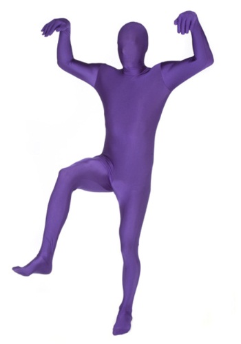 Mens Purple Morphsuit