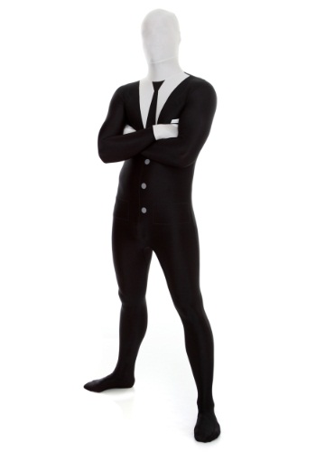 Mens Slenderman Morphsuit