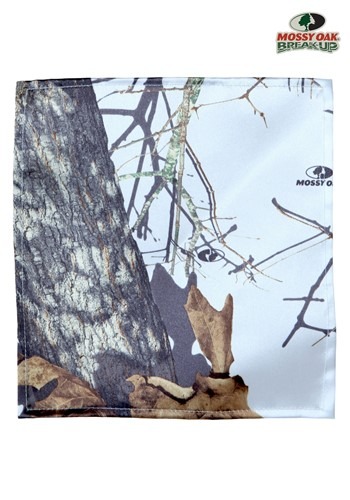 White Mossy Oak Pocket Square -image