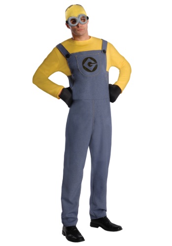 Adult Dave Minion Costume -image