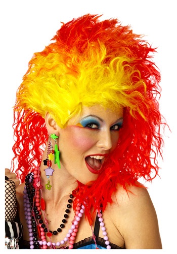 True Colors 80s Wig -image
