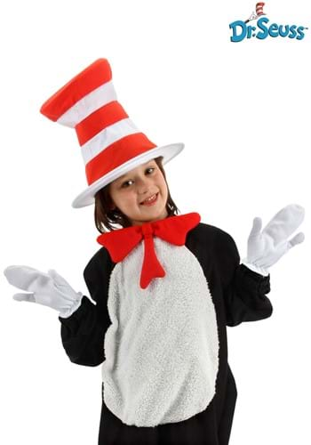 Seuss Kids Cat in the Hat Accessory Kit By: Elope for the 2022 Costume season.