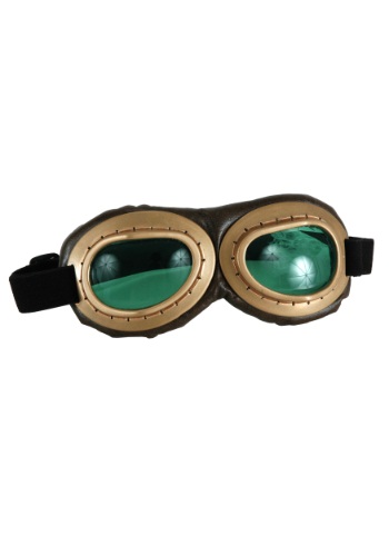 Gold Aviator Goggles By: Elope for the 2022 Costume season.