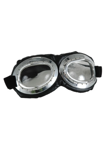 Aviator Goggles Silver -image