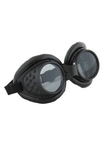 Radioactive Aviator Black Goggles By: Elope for the 2022 Costume season.