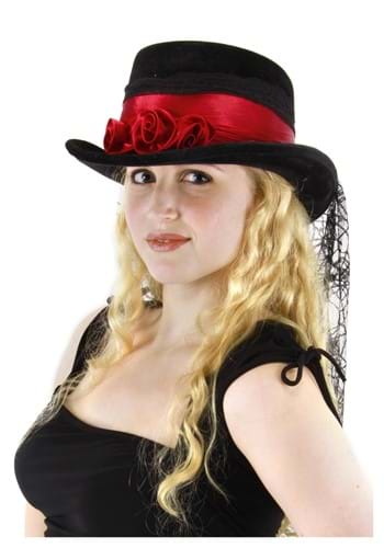 Gothic Rose Top Hat -image