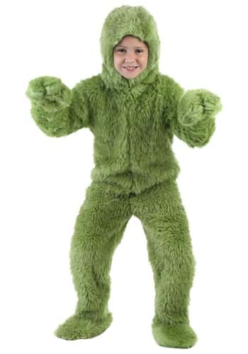 Child Green Furry Jumpsuit By: Fun Costumes for the 2022 Costume season.