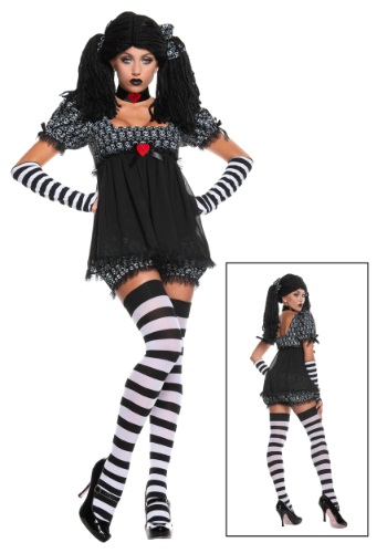Exclusive Sexy Gothic Rag Doll Costume -image