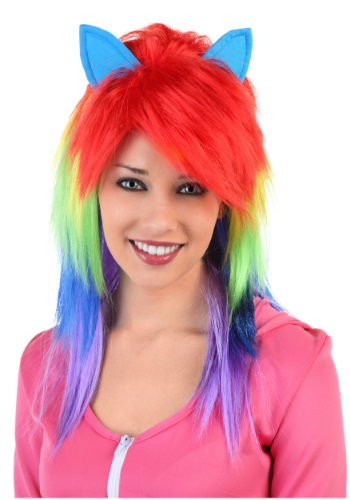 unknown Rainbow Pony Wig