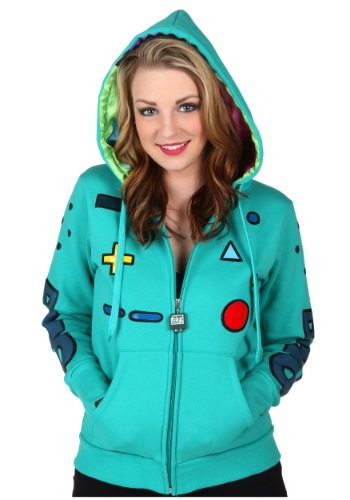 Womens Beemo Costume Hoodie By: Mighty Fine for the 2022 Costume season.