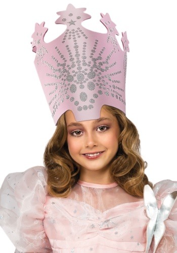 Child Glinda the Good Witch Crown By: Rubies for the 2022 Costume season.