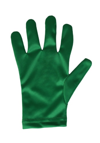 Child Green Gloves -image